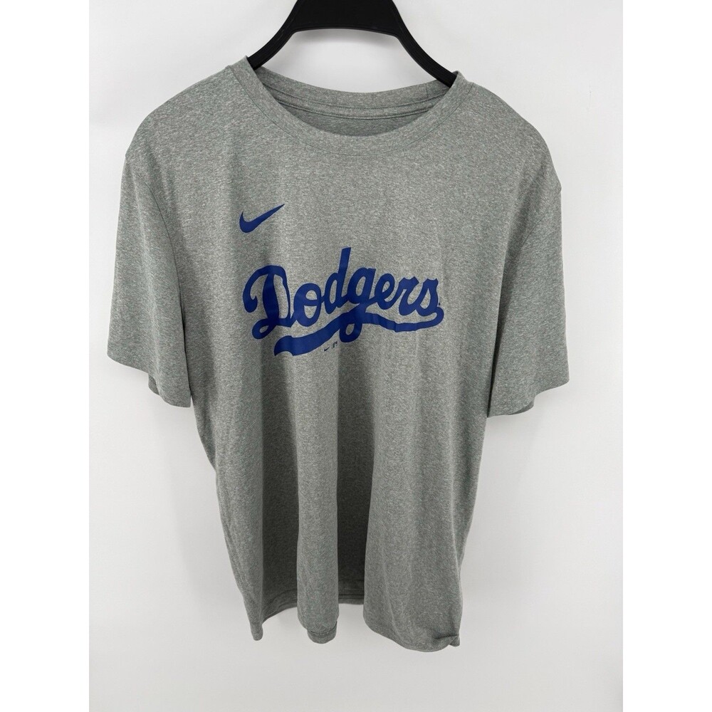 The Nike Tee Dodgers Baseball T shirt Dri Fit Size Adult L